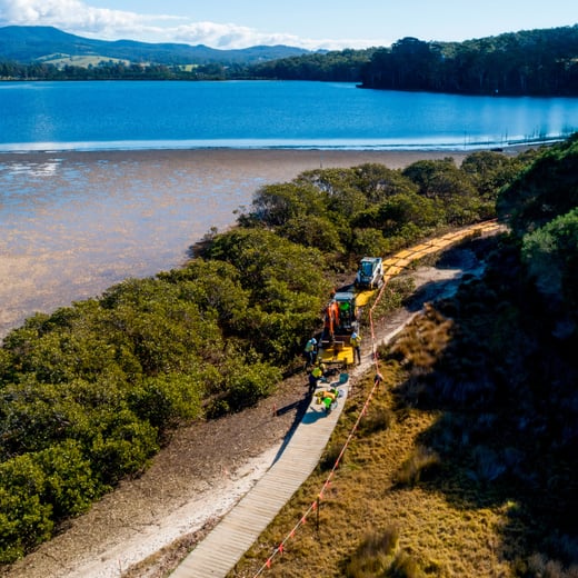 Rebuilding an icon: The Merimbula Boardwalk and Foreshore Path upgrade