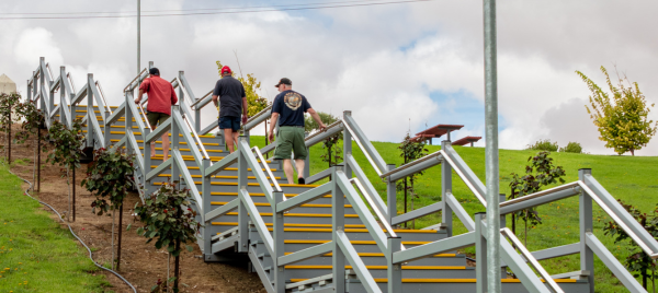 Sturt Memorial stairs