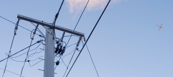 FRP Utility Pole and Crossarm in NSW 